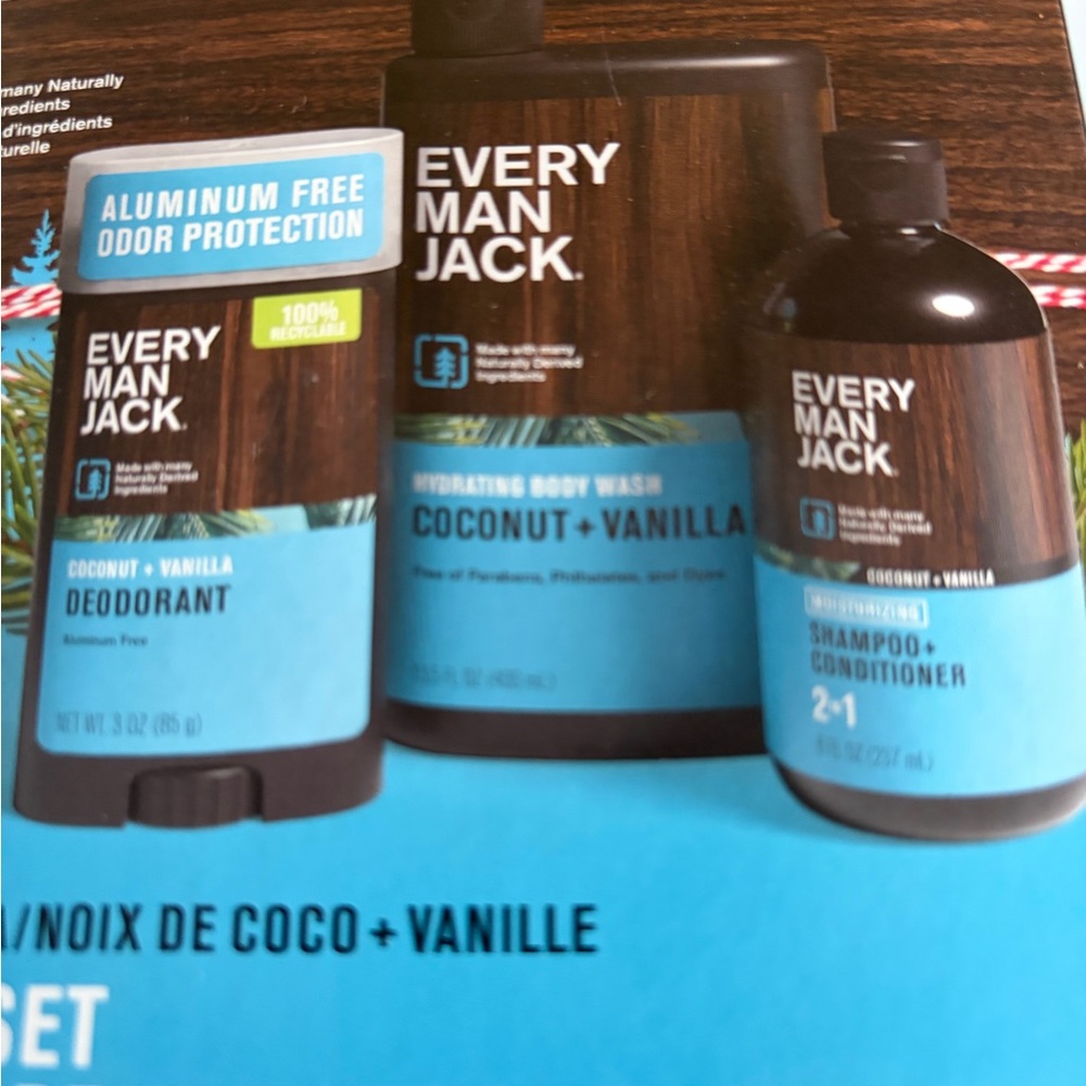Every‎ Man Jack Body Gift Set - Black and Blue - Picture 4 of 5